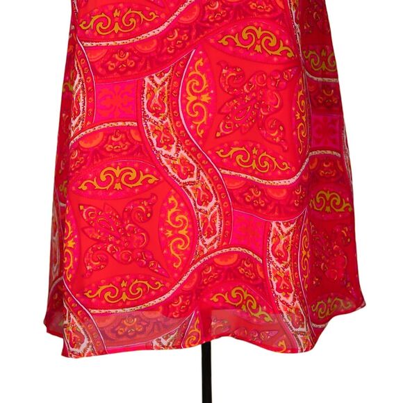 Show Me Your MuMu Katy Halter Dress Women's Multicolor Paisley Backless Boho S - Picture 7 of 9